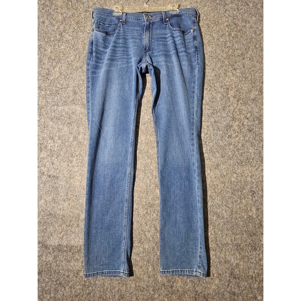 PAIGE Lennox Mens Jeans Straight Leg Blue Size 36x33